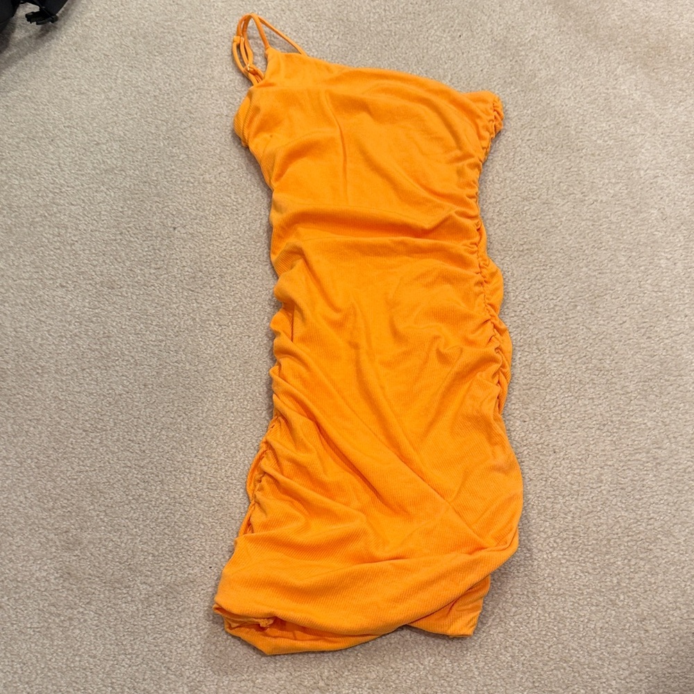 Princess Polly Bright Orange Dress